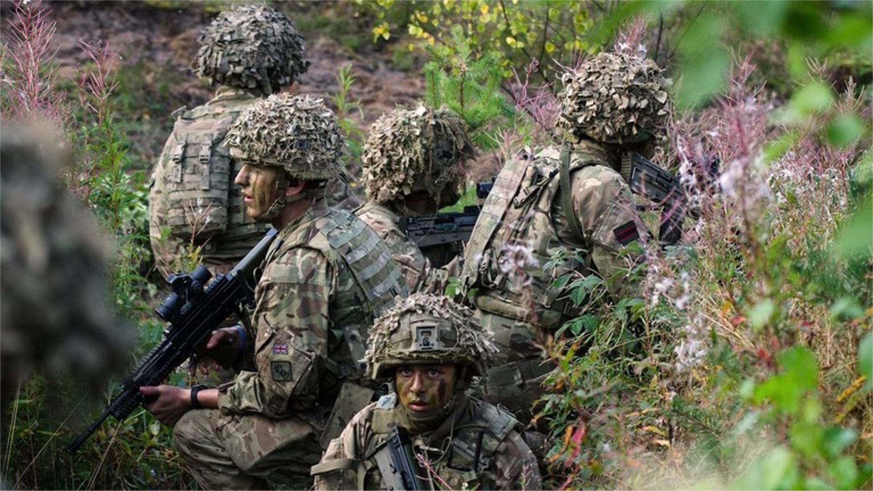 Britskí vojaci sa pripravujú na boj s Ruskom