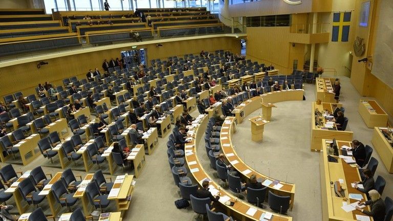 Švédsky parlament preberá nový zákon