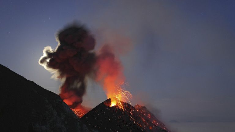 Erupcia sopky Stromboli vyvolala cunami