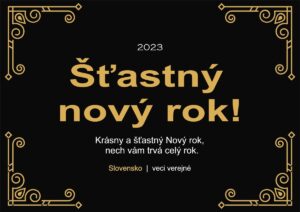 Šťastný Nový rok!