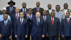 Putin hovorí o partnerstve s Afrikou