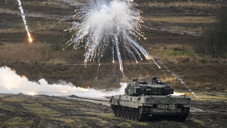 Nemecké tanky prichádzajú na Ukrajinu – Spiegel