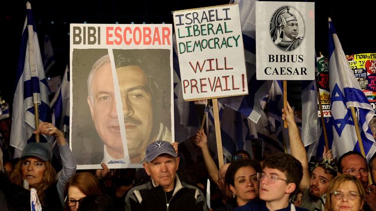 Izraelskí špióni podporovali protesty proti Netanjahuovi – Pentagon papers