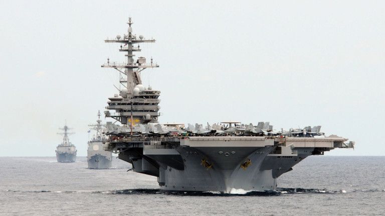 USA ponechajú vojnové lode v Stredozemnom mori pre viac vojenských „možností“