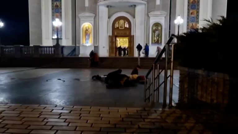 Ukrajina ostreľovala Doneck počas veľkonočnej bohoslužby
