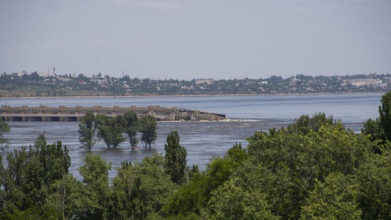 USA vedeli, že Ukrajina plánuje zničiť priehradu Kakhovka – Moskva