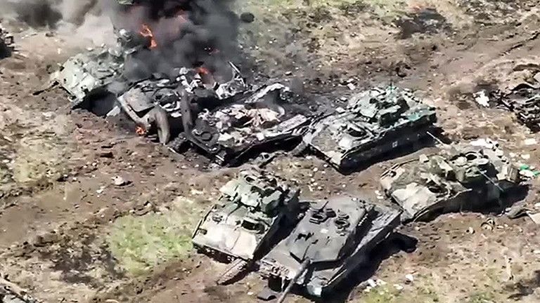 Ukrajinská tanková flotila Leopard sa zmenšuje – Šojgu