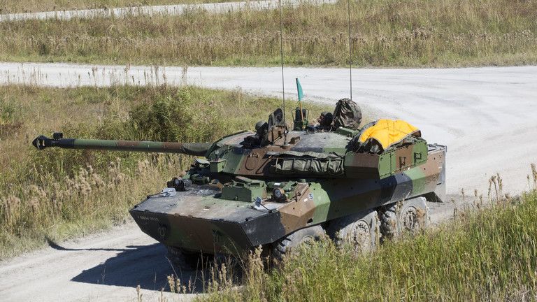 Ukrajinský veliteľ sa sťažuje na francúzske tanky – AFP