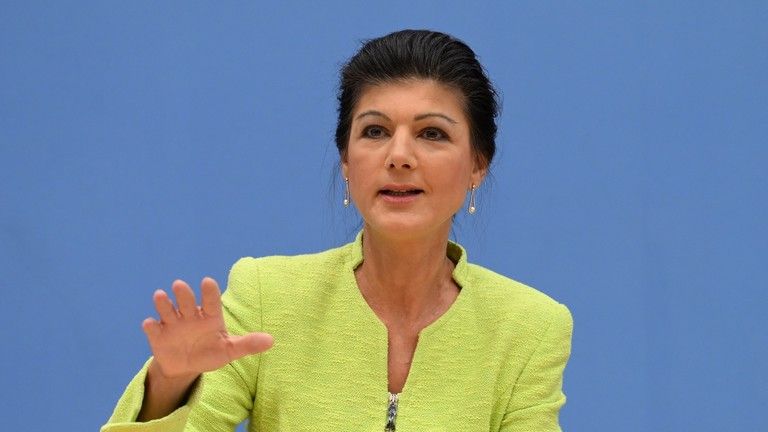 Nemecká poslankyňa oznámila vytvorenie novej protivojnovej strany