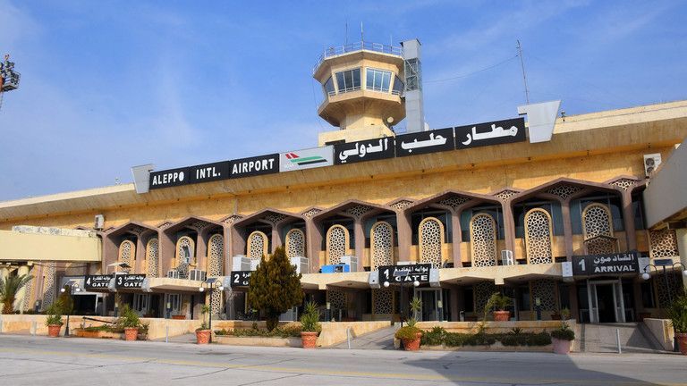 Sýria obvinila Izrael z útoku na letisko v Aleppe