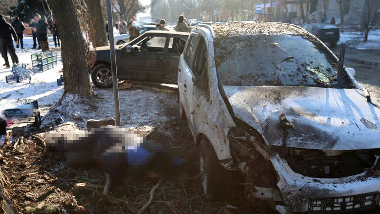 „Ohavný teroristický čin“ – Kremeľ odsudzuje smrteľný ukrajinský útok na Doneck