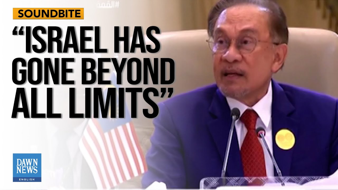 Israel no longer belongs within the civilized community of nations: malaysia | dawn news english