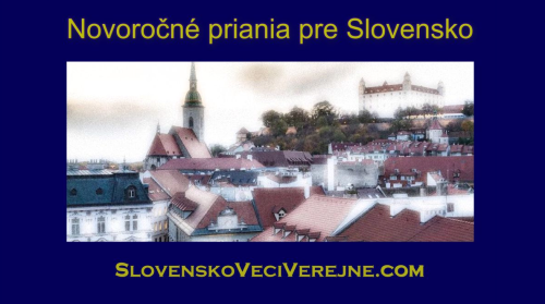 Novoročné priania pre Slovensko